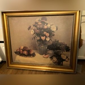 Flowers & Fruit Oil Painting